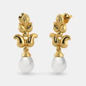 The Vedika Drop Earrings - thumb 1