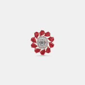 The Rubyfloret Stud Earrings - thumb 7