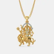 The Mata Sherawali Pendant - thumb 6