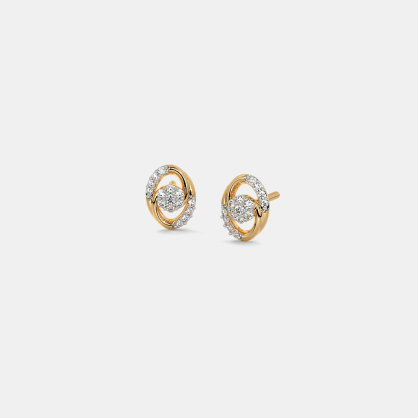 The Aashi Stud Earrings | BlueStone.com