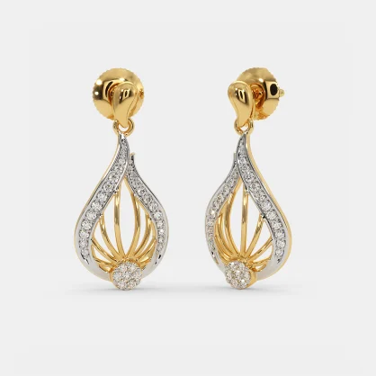 The Amore Drop Earrings | BlueStone.com