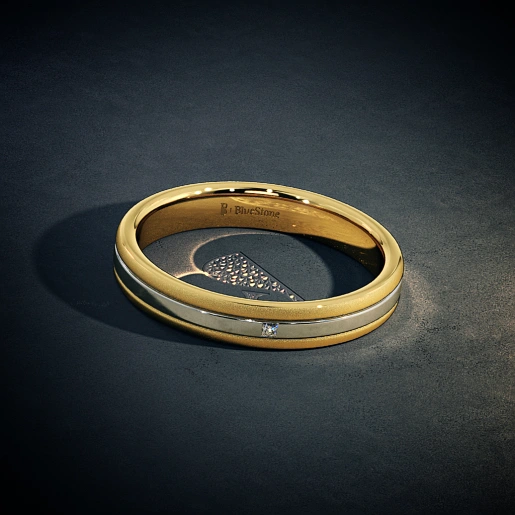 Buy Men's Gold Engagement Rings Designs Online | BlueStone.com - India ...