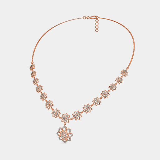 Buy 350+ Diamond Necklaces Designs Online | BlueStone.com - India's #1 ...